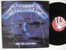 METALLICA rare Ride Lightning original CDN Banzai EX LP