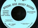 CATFISH KNIGHT Deathwise Fuzz Psych unplayed 45 LISTEN
