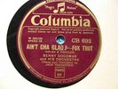 BENNY GOODMAN 'AIN'TCHA GLAD' 1933 COLUMBIA- TEAGARDEN
