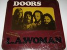 DOORS L.A. WOMAN RARE 1971 DIE CUT in Shrink w/sticker