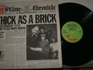 JETHRO TULL thick as a brick lp # chr 1003 originale uk
