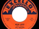 JAY NELSON soul rhythm blues 45 EXCELLO “Wild Love” NM
