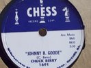 CHUCK BERRY Johnny B Goode CHESS 78 rpm CLASSIC