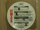 U2 WAR U.K. ORIGINAL PICTURE DISC L.P.