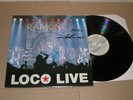RAMONES org greek lp LOCO LIVE autographed by JOHNNY 