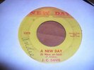 JC DAVIS A New Day 45 NEW DAY c-bus funk/soul  RARE