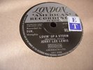 Rare 1959 UK Orig JERRY LEE LEWIS 78 LOVIN’ UP A STORM