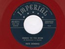 RARE 45RPM by FATS DOMINO on Imperial 5231, RED WAX
