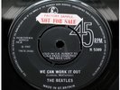 Beatles We Can Work It Out UK 1965 *FACTORY SAMPLE* 45