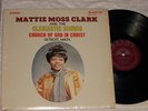 Orig '70 MATTIE MOSS CLARK & CLESIASTIC SOUNDS Lp SAVOY