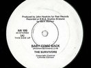 SURVIVORS - BABY COME BACK AUS 77 PUNK POWERPOP RAZAR