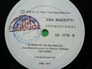 ANA MAZZOTTI -  Io Sono Io JAZZ FUNK 45 7