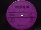 THE BEATLES 45 From Me To You AUSSIE Purple PARLOPHONE