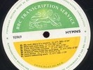 BBC TRANSCRIPTION SERVICE - HYMNS - 93969 / 93970