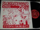 BLOODSTAINS ACROSS SPAIN LP PUNK oi Skinhead