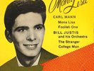 CARL MANN   BILL JUSTIS ``MONA LISA´´ SWEDEN EP LONDON