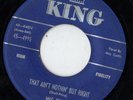 KING rockabilly 45  MAC CURTIS - Nothin' But Right