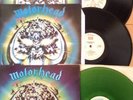 MOTORHEAD 'OVERKILL' BRONZE, FAME & GREEN VINYL LPs x 3