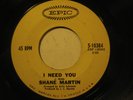 SHANE MARTIN 45 I Need You EPIC rare northern soul HEAR