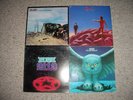4 LP's: RUSH = HEMISPHERES/FLY BY NIGHT/2112/FAREWELL