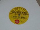 JERRY LEE LEWIS SAMPLE RECORD (SUN) GREAT BALLS OF FIRE