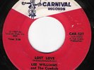 Northern Soul 45 LEE WILLIAMS & CYMBALS Lost Love
