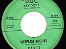 Northern Soul 45 PARIS Sleepless Nights on Doc