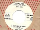 RCA DJ EP - Dave Rich/Jim Reeves [1956]