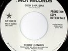 rare Modern Soul 45 TERRY GENGIS ooh sha sha MCA Hear