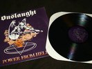 Onslaught Power From Hell LP Pusmort Records