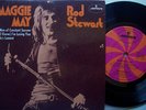 ROD STEWART EP Maggie May RARE OZ Pic/Sleeve Label 45