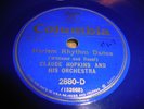 CLAUDE HOPKINS COLUMBIA 2880 JAZZ 78 RPM E+ BLUE WAX
