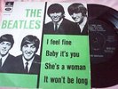 RARE DANISH BEATLES EP - I FEEL FINE - EXCELLENT