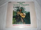 RARO LP - HERBERT PAGANI - BALLATE DAL MARCO VISCONTI
