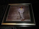 ERIC CLAPTON SIGNED  LP FRAMED RARE AND COLLECTABLE