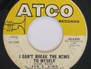 BEN E. KING I Can't Break The News... NORTHERN SOUL 45