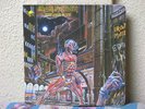 IRON MAIDEN SOMEWHERE IN TIME BLUE VINYL LP COLOMBIA