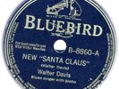 WALTER DAVIS Christmas blues 78 New Santa Claus (EE-)