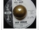 Dick Jordan I Want Her Back POPCORN MOD SOUL HEAR 45