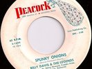 BILLY DAVIS Spunky Onions 45 Rare R&B/ROCKER Killer