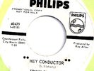 SONNY FLAHARTY Hey Conductor 45 on PHILIPS Rare GARAGE