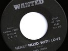 LONG JOHN & THE SILVERMEN Heart Filled 45 Rare GARAGE