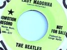 BEATLES Lady Madonna 45 Green Label CAPITOL PROMO Nice