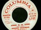 RONNIE CHAPMAN - ANNIE B. IS GONE Popcorn 45 DJ HEAR