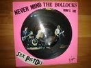 LP  SEX  PISTOLS   Never  Mind... RARE  Picture  Disc