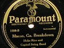 78RPM  HOKE RICE AND CAPITOL STRING BAND PARAMOUNT 3308