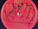 AUTOGRAPH Frank Sinatra-My Romance 78 RPM w/Dinah Shore