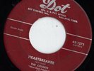 DOT doo wop 45  THE COUNTS - Heartbreaker