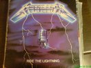 METALLICA - RIDE THE LIGHTNING original vinyl