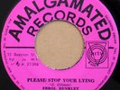 Errol Dunkley Please Stop Your Lying/Tommy McCook It's